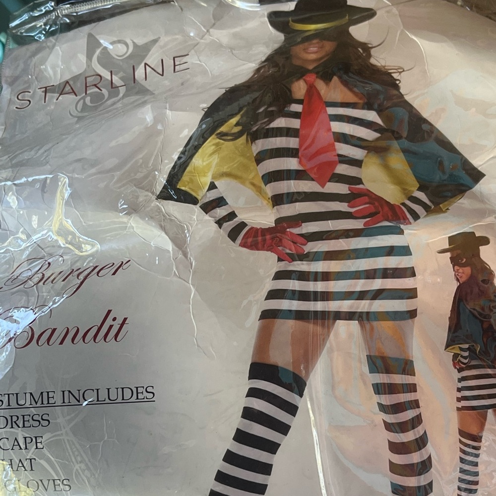 Starline Hamburglar Halloween Costume size Small